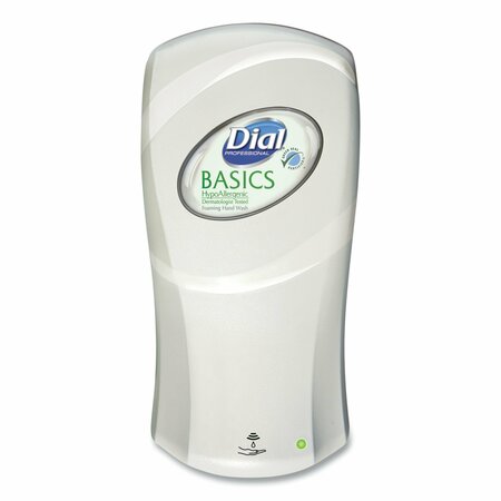 Dial FIT Universal Touch Free Dispenser, 11.2 x 5.4 x 4, 1 L, Ivory, PK3 16652